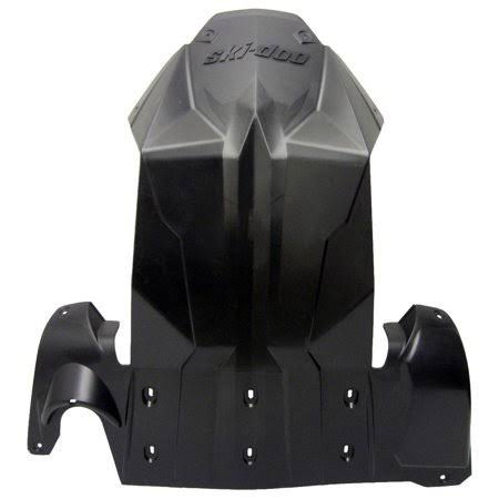 Ski-Doo New OEM, Impact Resistant Polypropylene Full Body Skid Plate, 860200605, Black