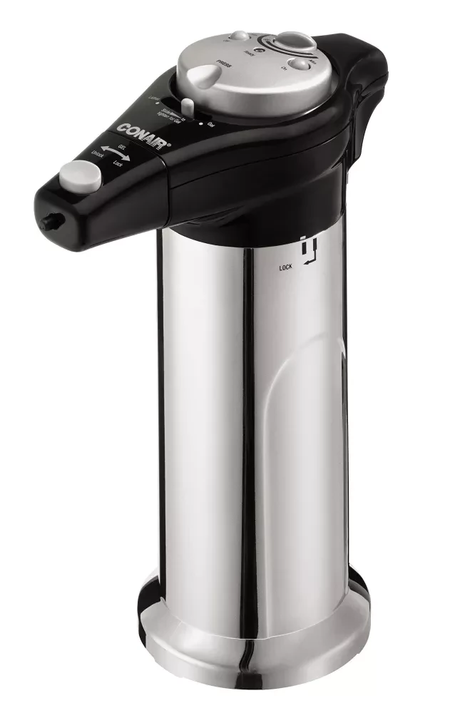 Conair Gel & Lather HEATING System Chrome