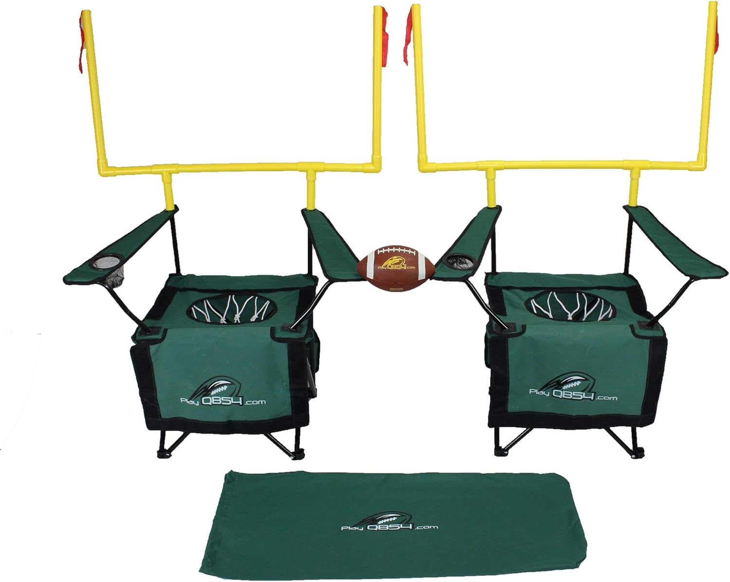QB54 – The Ultimate Football Yard Game Set, Outdoor Football Toss for Tailgating, Backyard, Beach, Park, Tournaments, Sports Training, Score Touchdowns, Kick Field Goals - Image 2